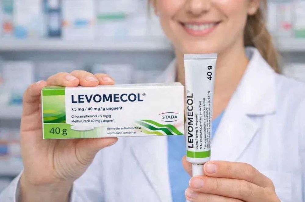 Levomecol Unguent 40g- Antibacterian și cicatrizant rapid