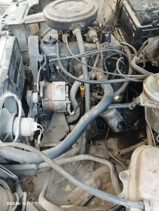 Двигатель и коробка Ауди 80 бочка