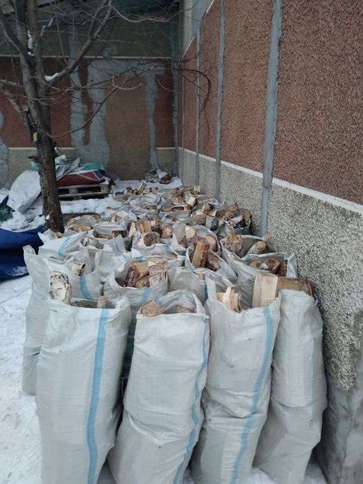 Продам дрова в мешках. Берёза.
