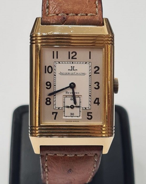 Ceas Jaeger‑LeCoultre Reverso din aur 18k