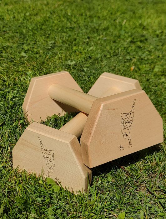 Гимнастически стойки от бук / Parallettes