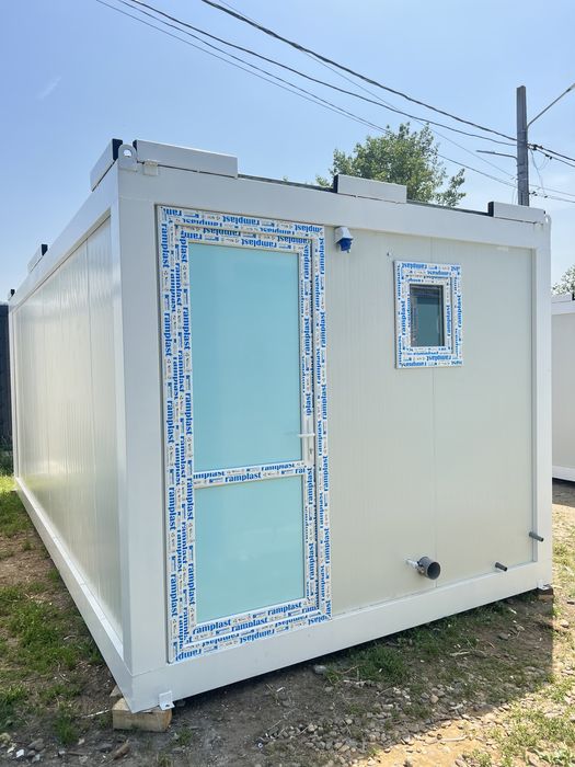 Containere organziare de santier Container de locuit vestiar birou