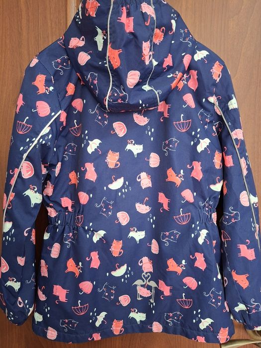 Ветровка на флисе на девочку