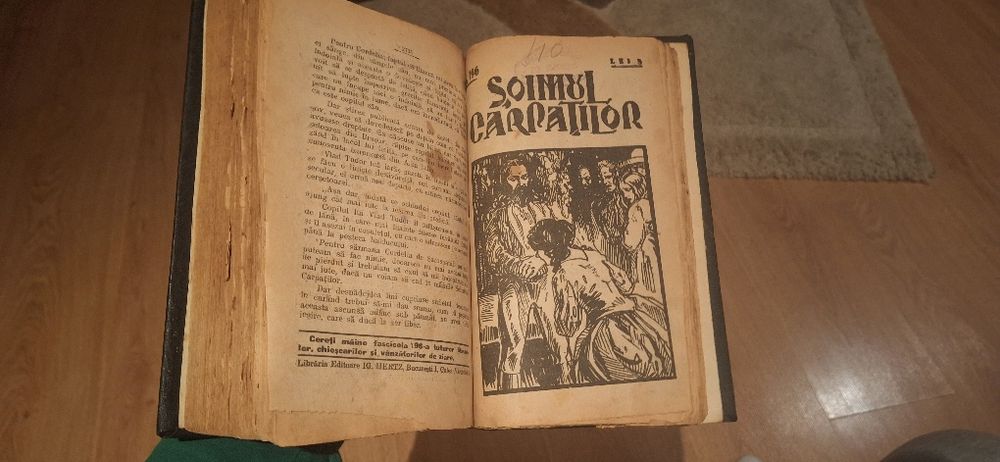 Vând roman istoric SOIMUL CARPATILOR, ANUL 1930