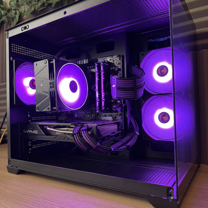 ЛИЗИНГ! Геймърски компютър Ryzen 5 / RX 5700 XT / 16GB RAM / SSD