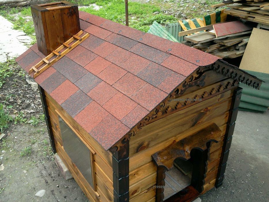 Зоотовары: будка, вольер для Собаки