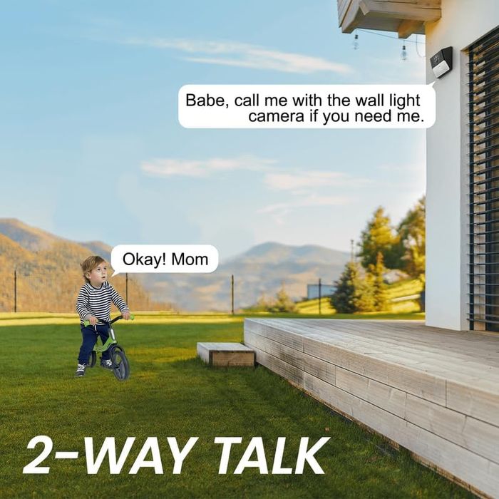 Cameră Supraveghere exterior 2K WiFi Solară, Baterie 5000 mAh, Cinnado