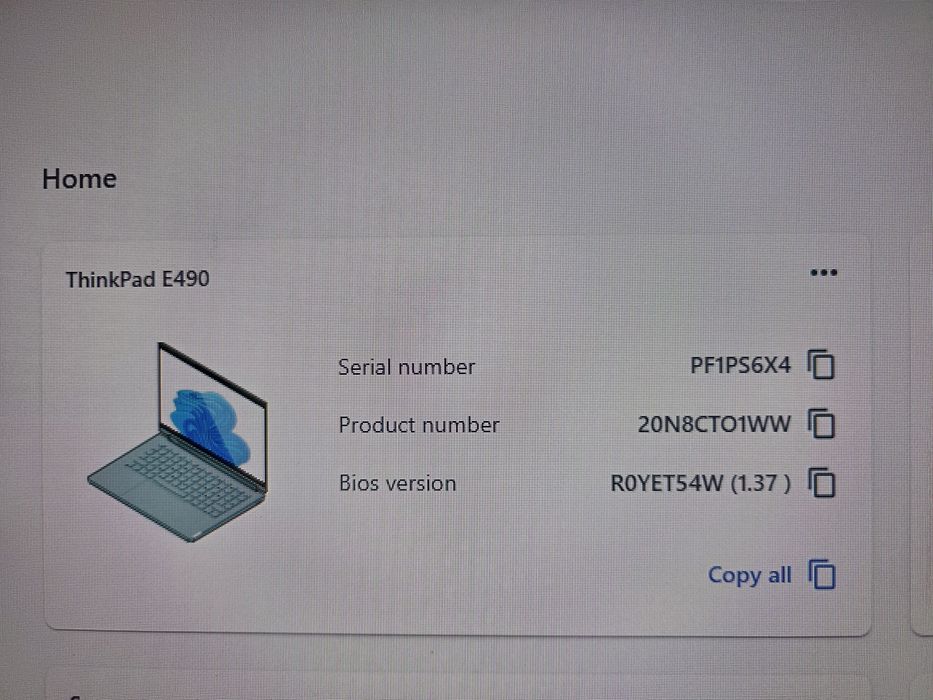 I7 8565U 8GB DDR4 RX550X 120GB Ssd