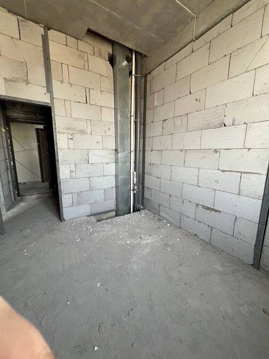 Новостройка Сергели 1ком. 38 м² коробка.