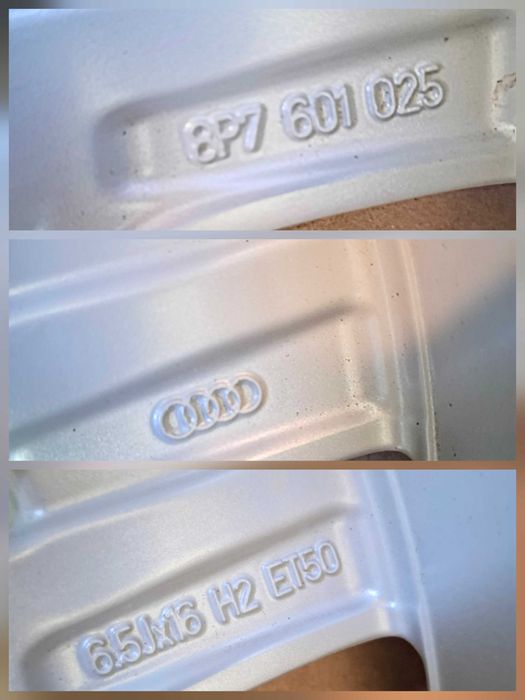 Jante 5x112 R16 AUDI A3 Q Vw Passat Golf VI VII T-Roc Leon Octavia III