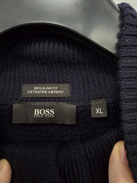 Pulover Hugo Boss Extrafine Merino XL impecabil