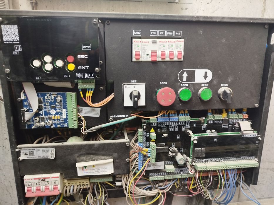 Лифт установка, зборка