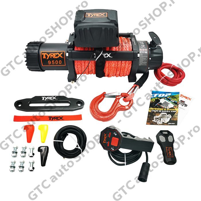 troliu tyrex 9500sp cablu sintetic