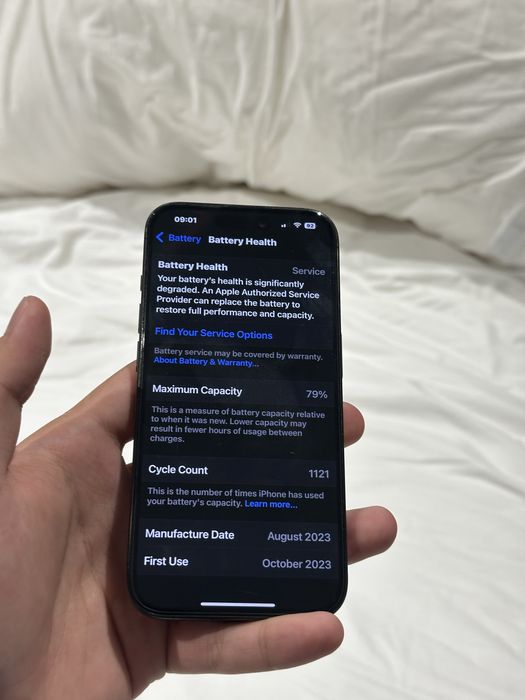 Iphone 15 pro 128gb 79акб