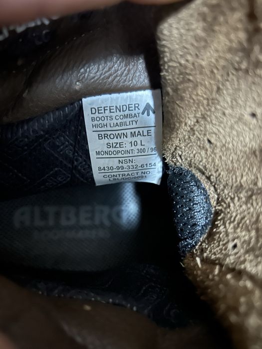 Bocanci militari Altberg