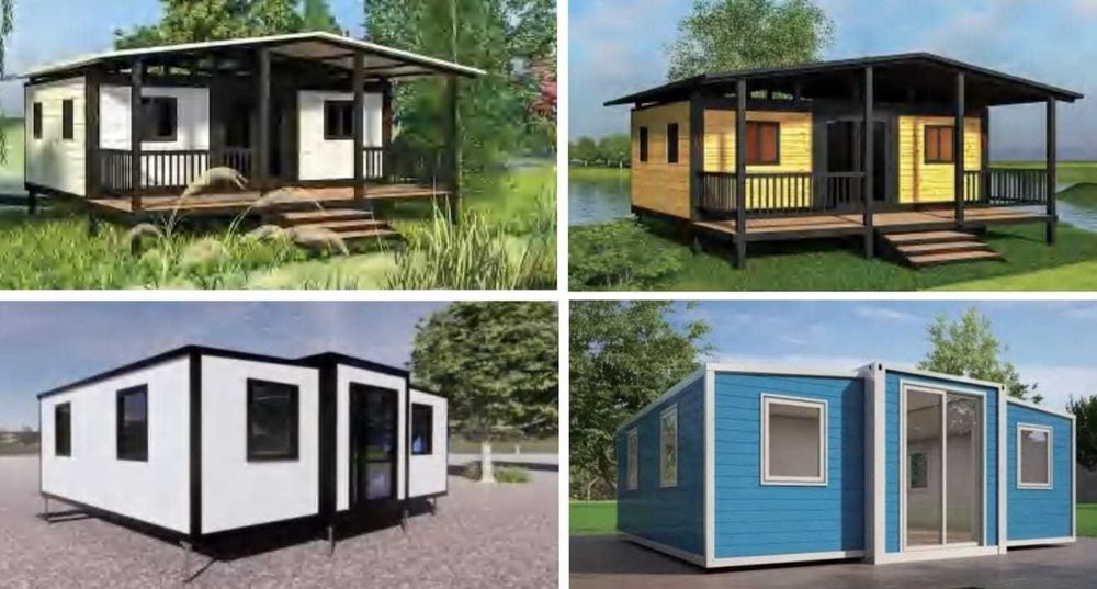 Casa modulara tip container / capsula / pliabile