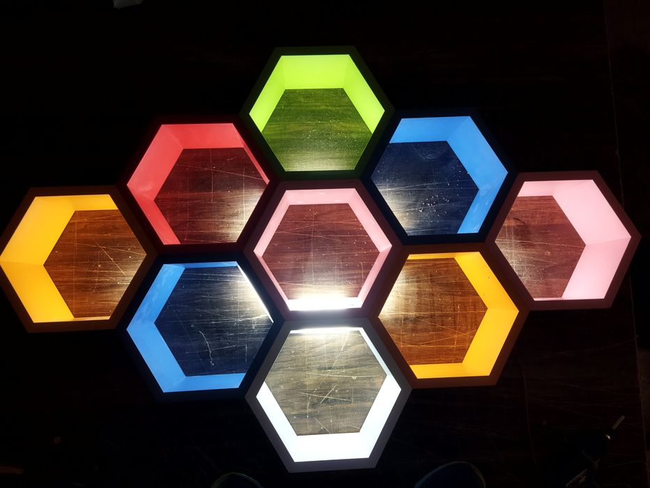 #Шестоъгълник#Етажерка "Пчелна пита" #Декорация#Полица#Етажерка#