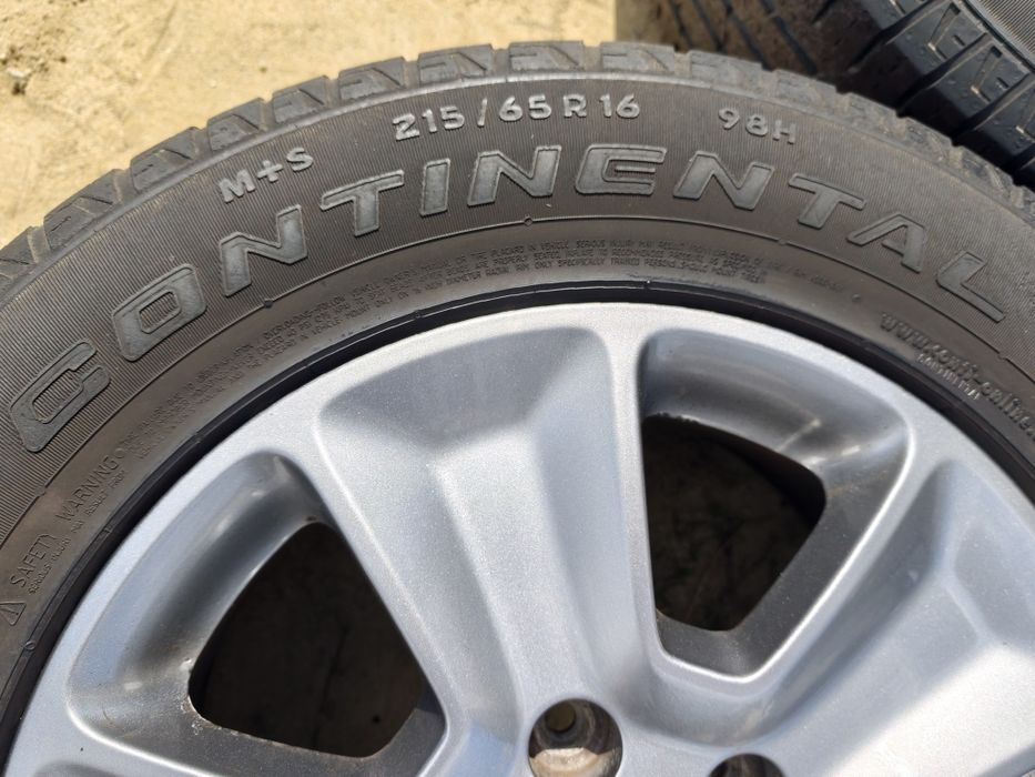 4x Jante Originale din Aluminiu de Dacia Duster pe 16"