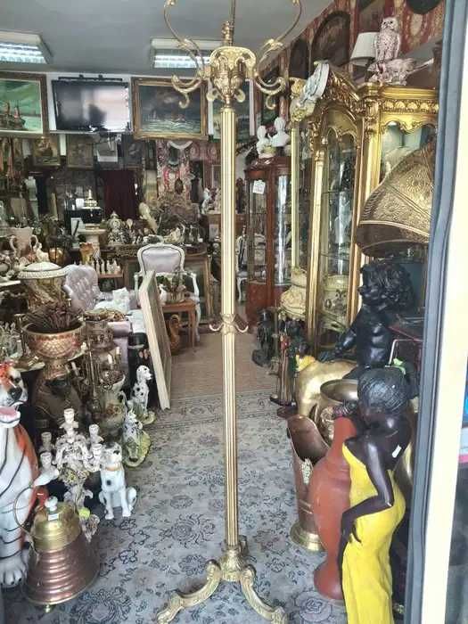 Винтидж закачалка - бронзова , стояща