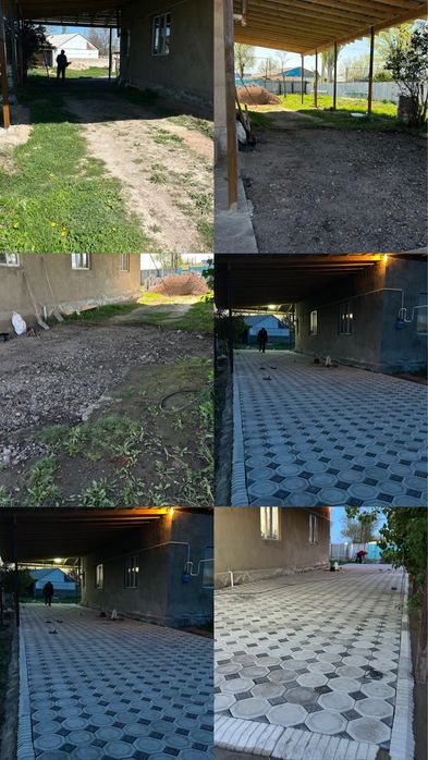 Укладка брусчатка тосеимыз