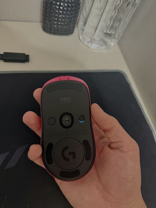 Mouse Logitech G Pro 2 Lightspeed Magenta