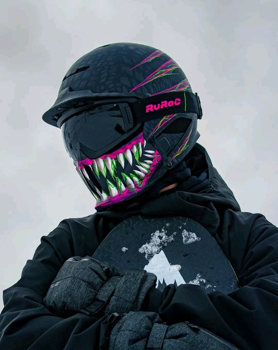 Casca Ruroc Toxin RG1-DX Editie Limitata