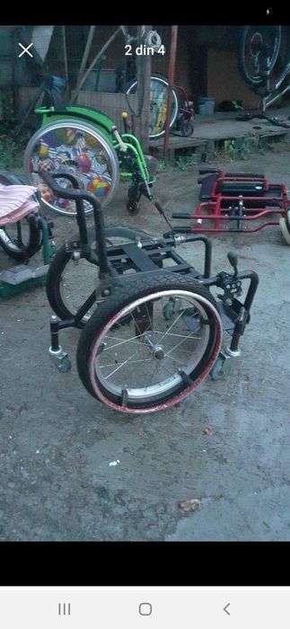 Fotoliu rulant copii 4 ani