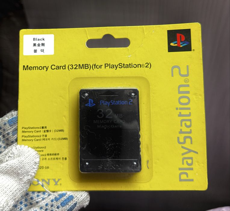 Playstation 2 Memory card 32/64мб новая
