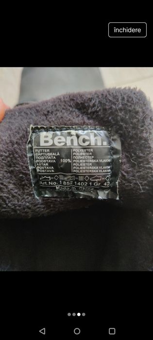 Bocanci Bench marimea 42