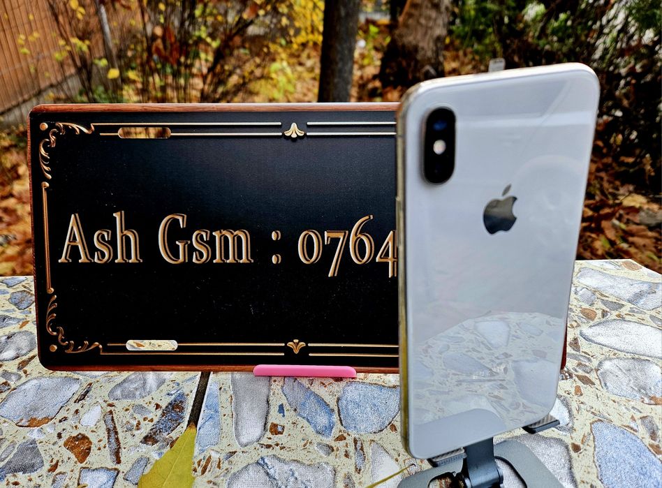 Iphone X silver 64gb, baterie 95%