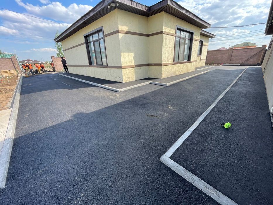 Асфальтирование. Укладка асфальта Асфальт