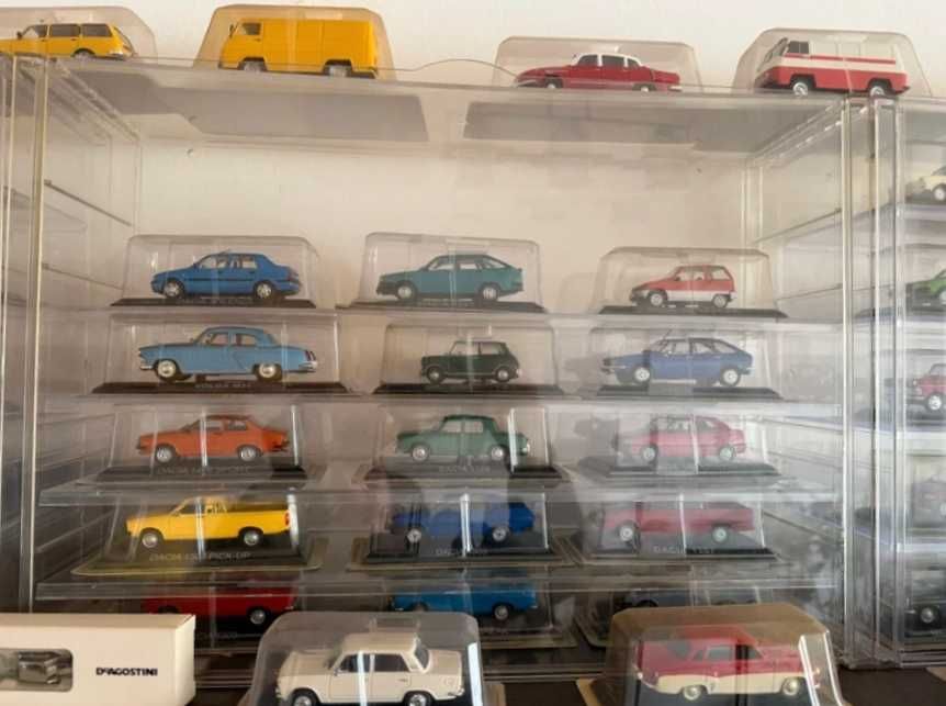 Colectie completa Masini de Legenda – 84 modele + reviste + vitrine