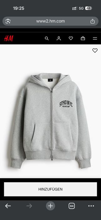 Толстовка H&M оригинал