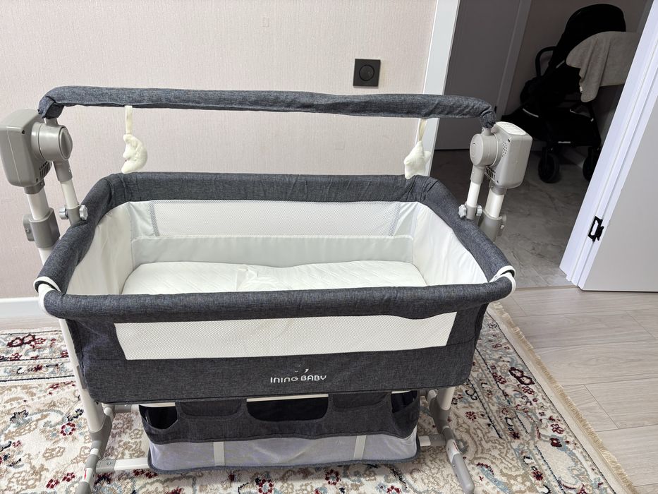 Люлька манеж механическая