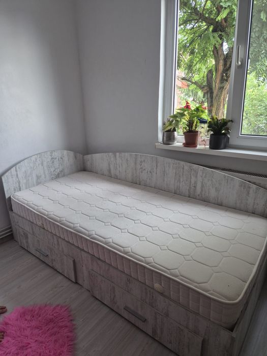 Pat si saltea noi 200x90