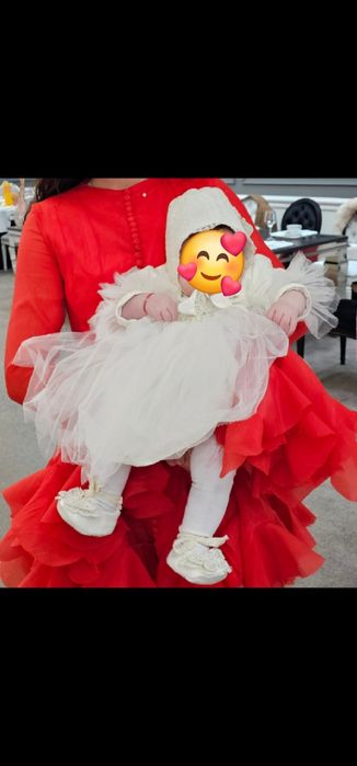 Rochiță botez - mărimea 68