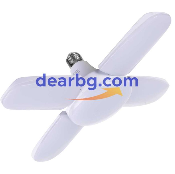Ярка Сгъваема LED лампа - E27 60W