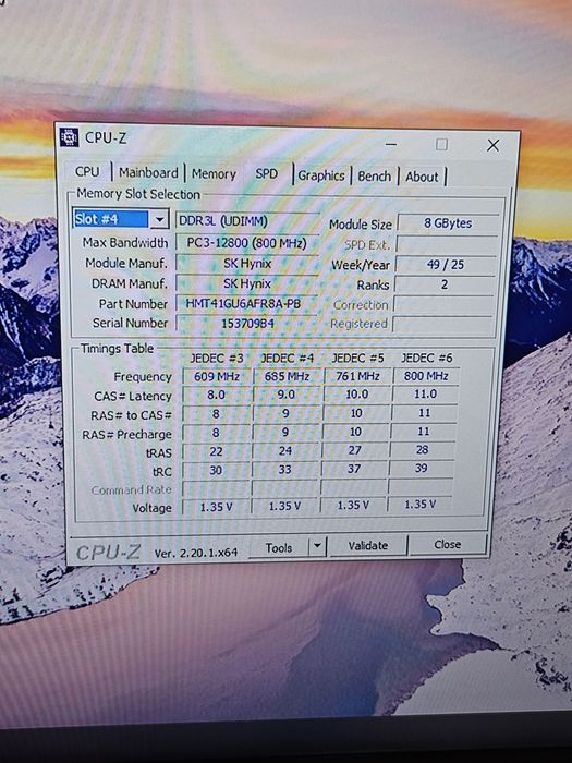 16gb kit de 2x8 gb pc3L skhynix motoeagle
