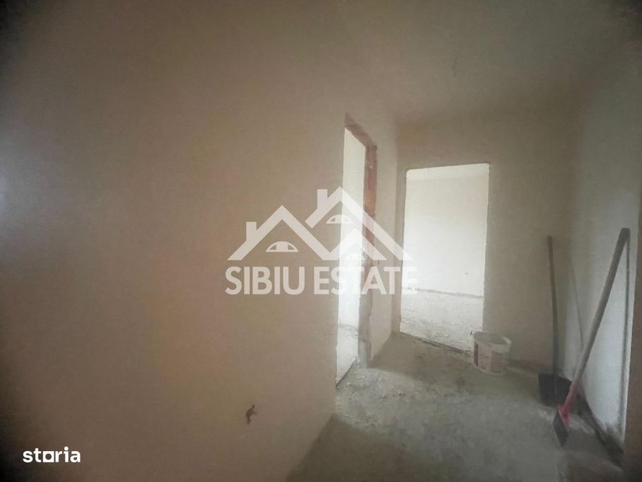 Apartament decomandat cu 2 camere-s.utila 52.57 mp, si gradina