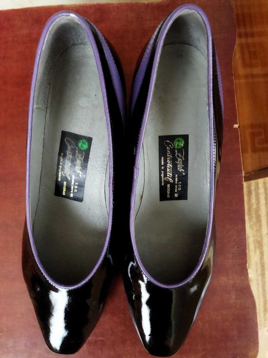 Новые женские кожаные и лакированные туфли.