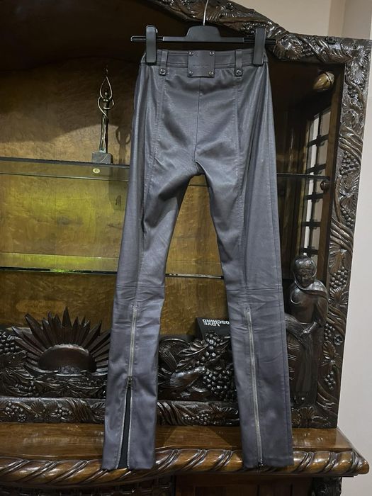 Tom Ford кожен панталон