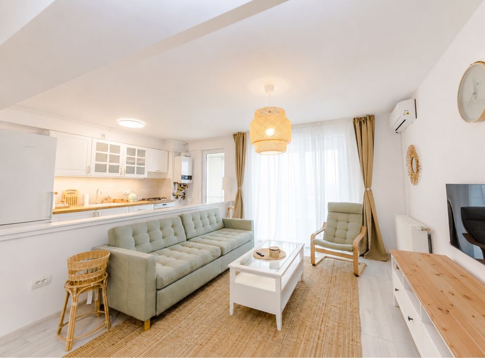 Apartament 2 camere cu piscina in Otopeni