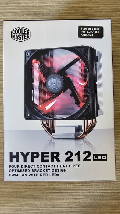 Cooler Master Hyper 212 LED – stare foarte bună (compatibil Intel/AMD)