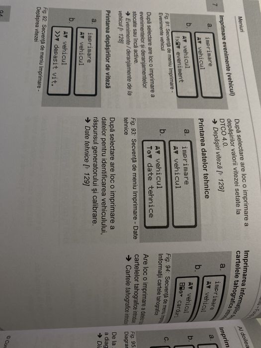 manual utilizare tahograf digital DTCO 4.0e