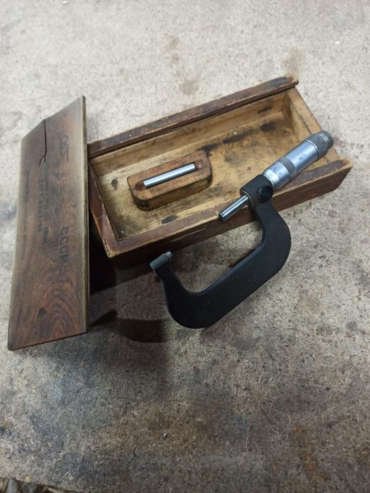 Микрометр    советский   раритетный.