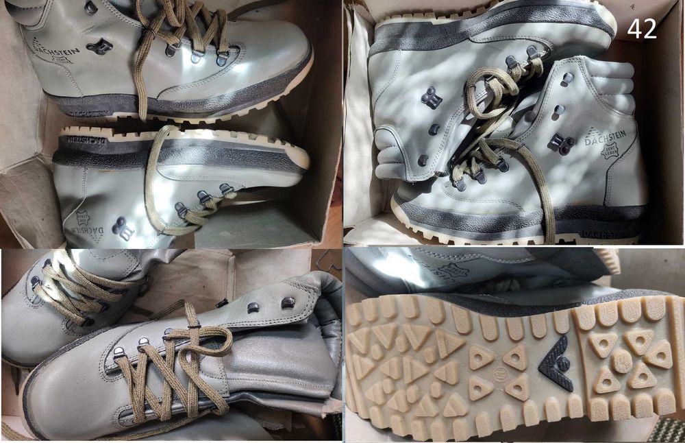 Кубинки  DACHSTEIN кожа 40, 42 обувки, ботуши от 90-те, НОВИ Дахщайн