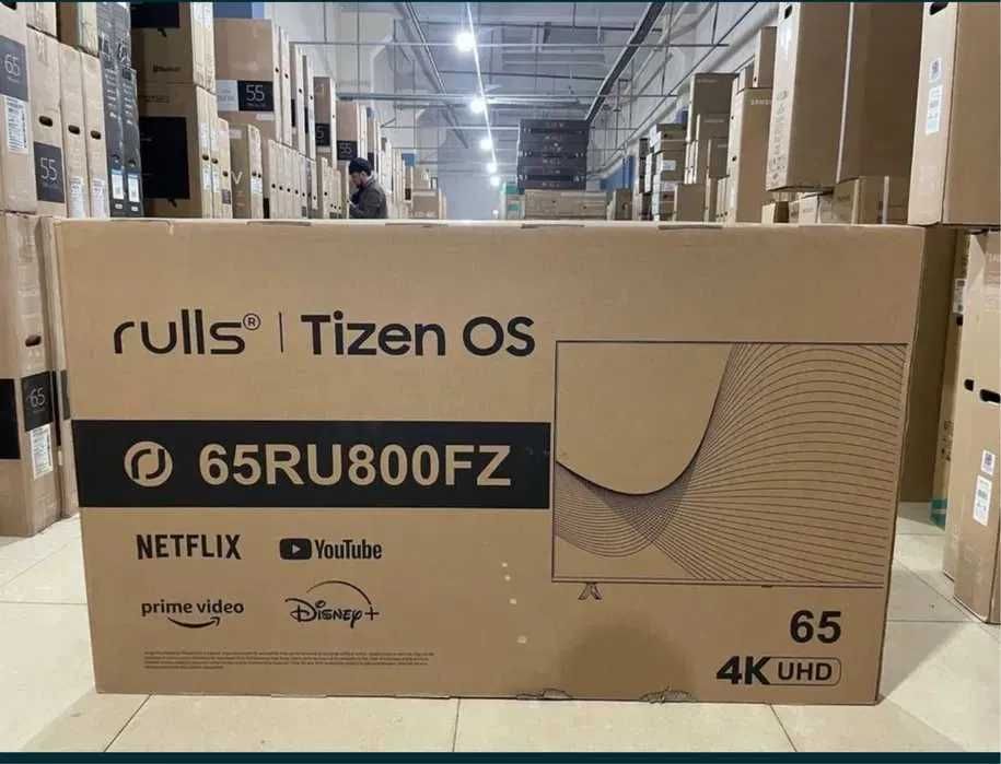 "Rulls 65" QLED TV Ultra HD 4k со склада доставка по всему городу есть