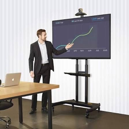 Стойка для тв от 55 до 100диагонали/мобильный кронштейн для тв