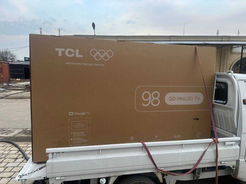 Телевизор TCL 98 C6K QD-MiniLED 144hz 2025 новый модель Доставка есть