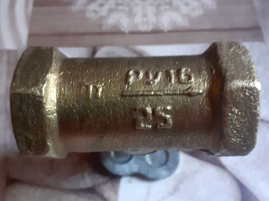 Кран Латунный 25 . Россия.